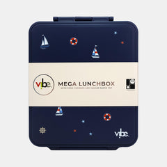 Vibe Sailing Mega Lunch Box With Food Thermos & Sauce Jar – Navy