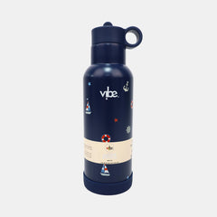 Vibe Sailing Insulated Stainless Steel Water Bottle With Flip?Up Straw 500Ml