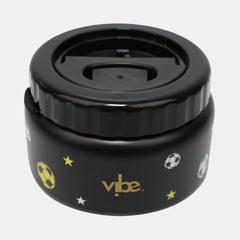 Vibe Soccer Small Insulated Food Jar 250Ml – Black