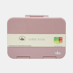 Vibe Box 5‑Compartment Bento Lunch Box –  Ash Rose