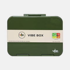 Vibe Box 5‑Compartment Bento Lunch Box –  Olive