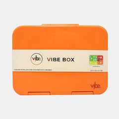 Vibe Box 5‑Compartment Bento Lunch Box –  Cosmic Orange