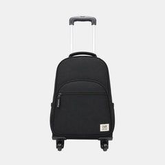 Zade Trolley Backpack with 15‑Inch Laptop Compartment- Black