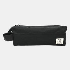 Zade Double Zip Pencil Case – Black