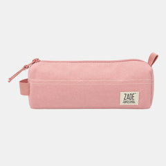 Zade Single Zip Pencil Case - Ash Rose