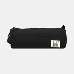 Zade Single Zip Pencil Case - Black