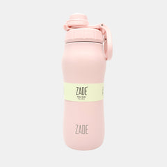 Zade Guard Insulated Water Bottle 550Ml Carabiner Handle, Blush Metallic