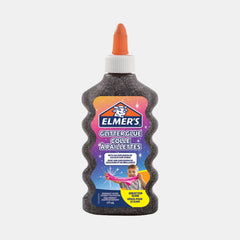 Elmer'S Glitter Glue 177 Ml- Black