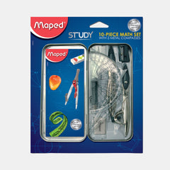 Maped Study Geometry Set (10 Pieces)