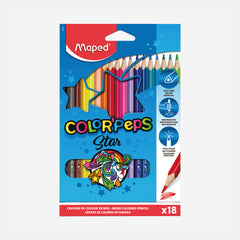 Maped Color’Peps Colour Pencils (Pack Of 18)