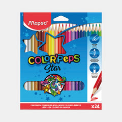 Maped Color’Peps Colour Pencils (Pack Of 24)