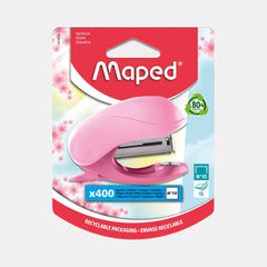 Maped Vivo Stapler No.10 With Staples- Pastel Colours (Blister Pack)