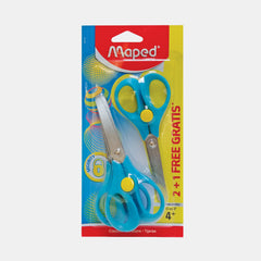 Maped Reflex Kids Safety 13 Cm Scissors (Pack Of 3)