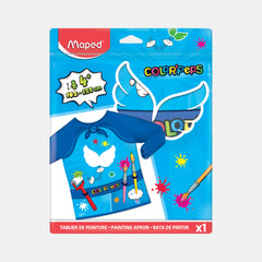 Maped Color’Peps Painting Apron- Super Heroes Design (4 Years And Up)