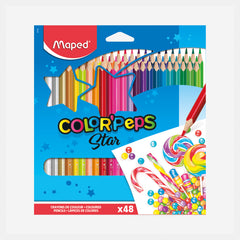 Maped Color’Peps Colour Pencils (Pack Of 48)