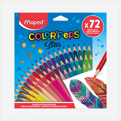 Maped Color’Peps Star Colour Pencils (72 Colours)