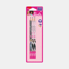 Maped Barbie Hb Pencils With Eraser (6 Pieces)
