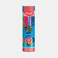 Maped Color’Peps Strong Colour Pencils (Cylinder Case- Pack Of 36)