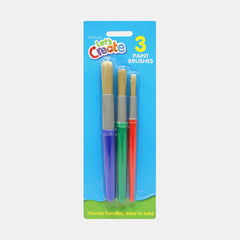Whsmith Chubby Paint Brush Set (Pack Of 3)