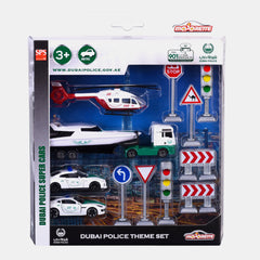 Majorette Dubai Police Sos Theme Set