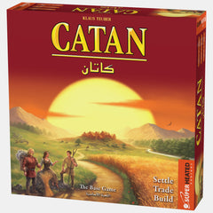 Superheated Neurons Catan Base Game 3–4 Players (Arabic/English)