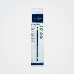 Faber‑Castell Goldfaber Graphite Pencils, B (Box Of 12)