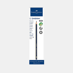 Faber‑Castell Goldfaber Graphite Pencils, 2B (Box Of 12)
