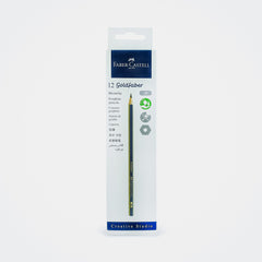 Faber‑Castell Goldfaber Graphite Pencils, 3B (Box Of 12)