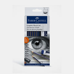Faber‑Castell Goldfaber Graphite Pencil Set (6 Pencils With Eraser And Sharpener)