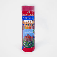 Faber‑Castell Classic Colour Pencils, 3.3 Mm Lead (36 Colours- Round Metal Tin)