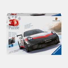 Ravensburger 3D Puzzle – Porsche 911 Gt3 Cup, 108-Piece Model With Rotating Wheels And Rear Spoiler
