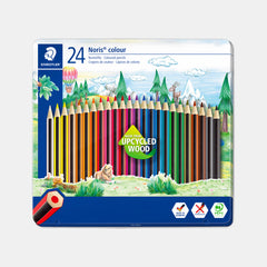 Staedtler Noris Colour Pencils (Metal Tin- Pack Of 24)