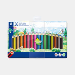 Staedtler Noris Colour Pencils (Metal Tin- Pack Of 36)