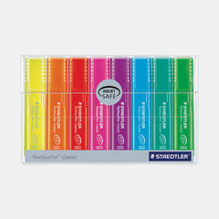 Staedtler Textsurfer Classic Highlighters- Fluorescent Colours (Pack Of 8)