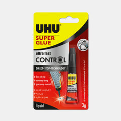 Uhu Super Glue Control, Liquid - Transparent (3G)