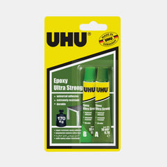 Uhu Epoxy Ultra Strong Adhesive ( 2‑Component, 2 × 10Ml)