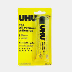 Uhu All Purpose Adhesive- Transparent (33Ml Tube)