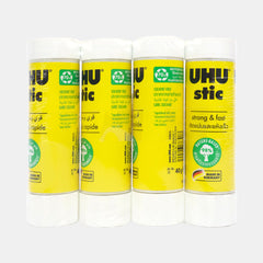 Uhu Stic Glue Stick Strong & Fast Solvent-Free 40 G (5 Pieces)