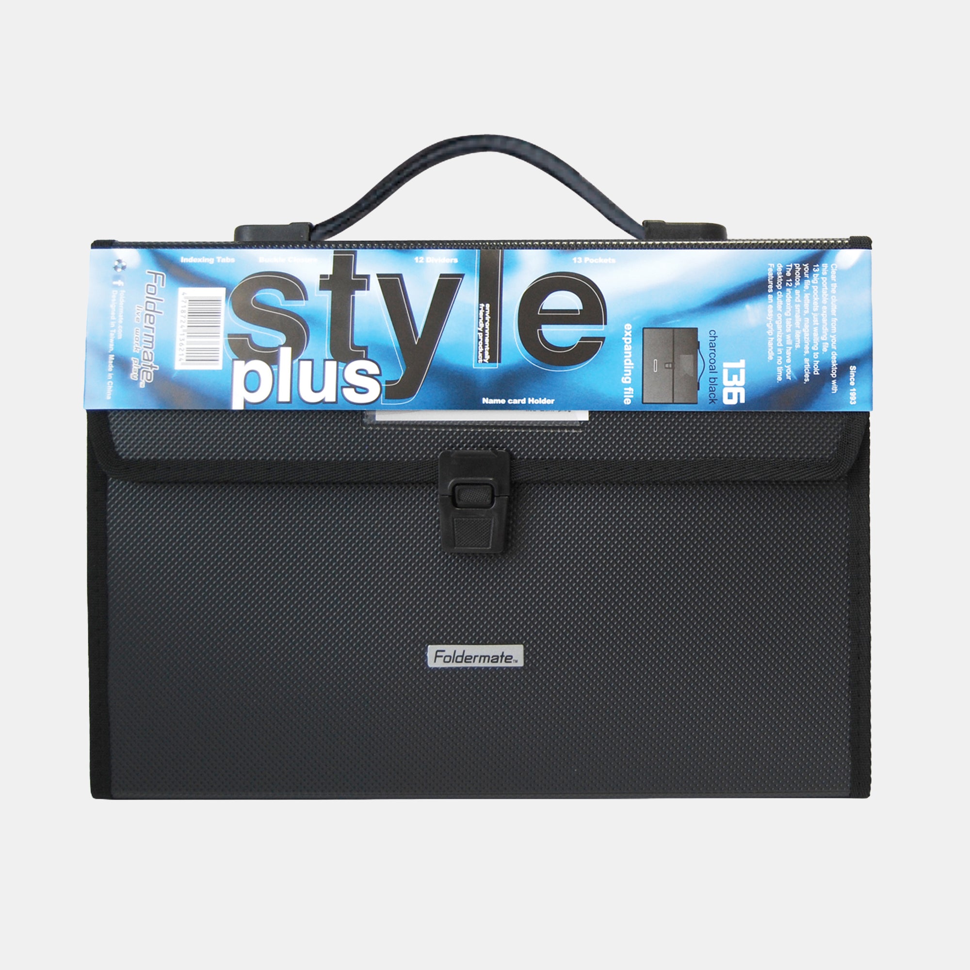 Foldermate Full Size Expanding File, Sps- 26 Pockets – BORDERS