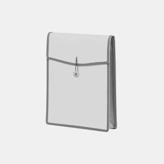 Foldermate Top‑Load Attache File With I‑Clip- White