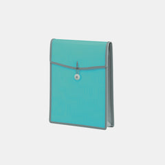 Foldermate Top‑Load Attache File With I‑Clip- Blue