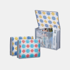 Foldermate A4 Expanding File With Elastic Closure,Pe Series-  13 Pockets (Single Pack- Assorted Design)
