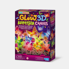 4M Kidzmaker 3D Glow Butterfly Canvas
