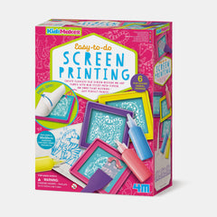 4M Kidzmaker Easy-To-Do Fabric Screen Printing Kit