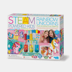 4M Steam Powered Kids Rainbow Unicorns Kit