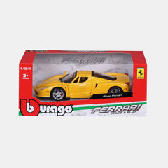 Bburago 1:24 Ferrari Enzo Die-Cast Model – Yellow