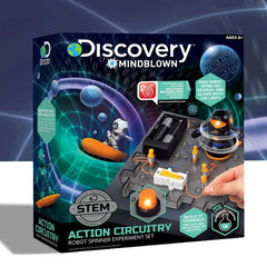 Discovery Mindblown Robot Spinner Circuitry Experiment Set