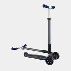 Globber Master Prime 3-Wheel Kick Scooter - Navy Blue/Black