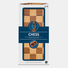 Classic Folding Wood Chess Set