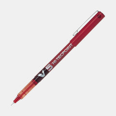 Pilot Hi‑Tecpoint V7 Rollerball Pen- Red (Single Pen)